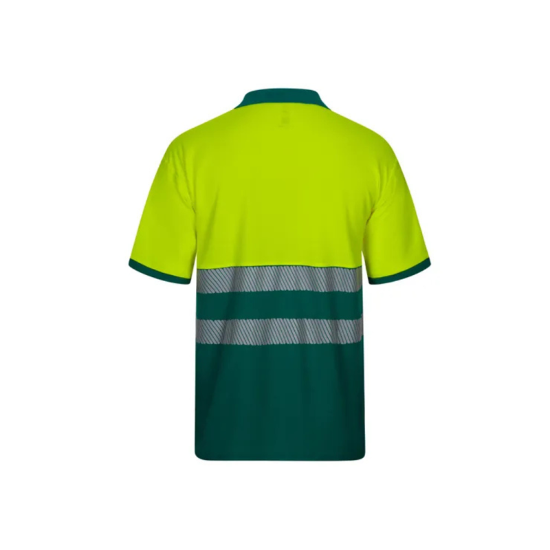 Polo Bicolor Velilla 305523 – Algodão Profissional e Confortável