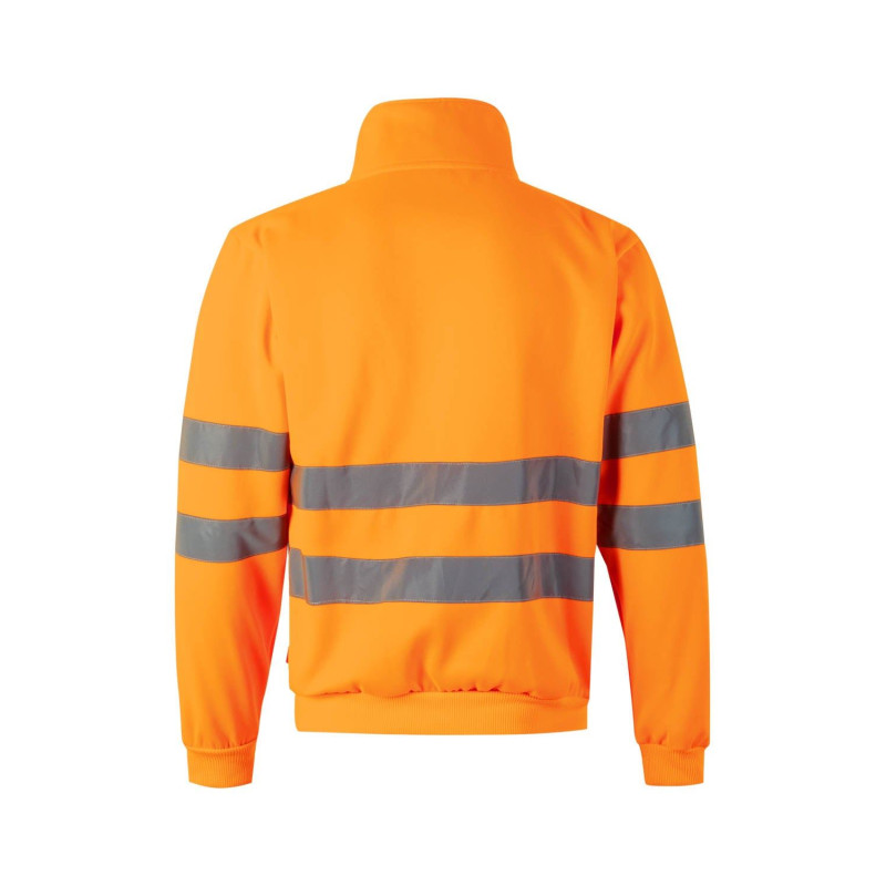Sweatshirt Velilla 305702 – Meio Fecho, Conforto e Resistência Profissional