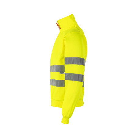 Sweatshirt Velilla 305702 – Meio Fecho, Conforto e Resistência Profissional