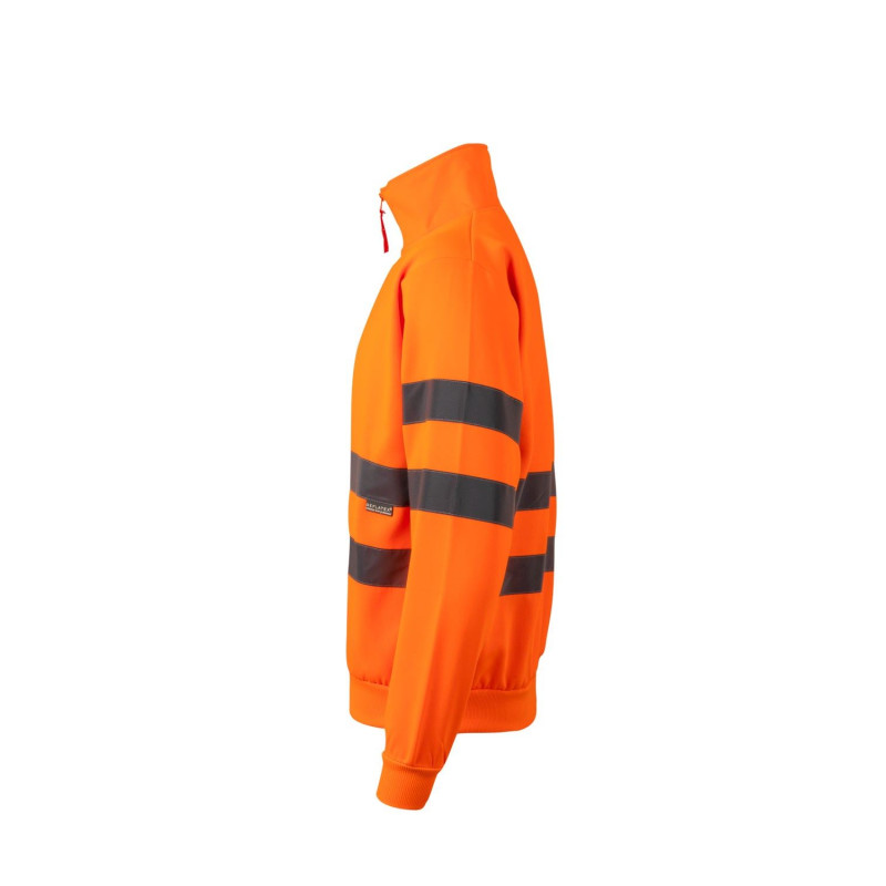 Sweatshirt Velilla 305702 – Meio Fecho, Conforto e Resistência Profissional