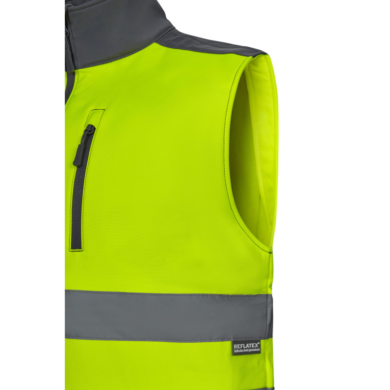Colete Softshell Bicolor Velilla 305906 – Proteção e Mobilidade Profissional