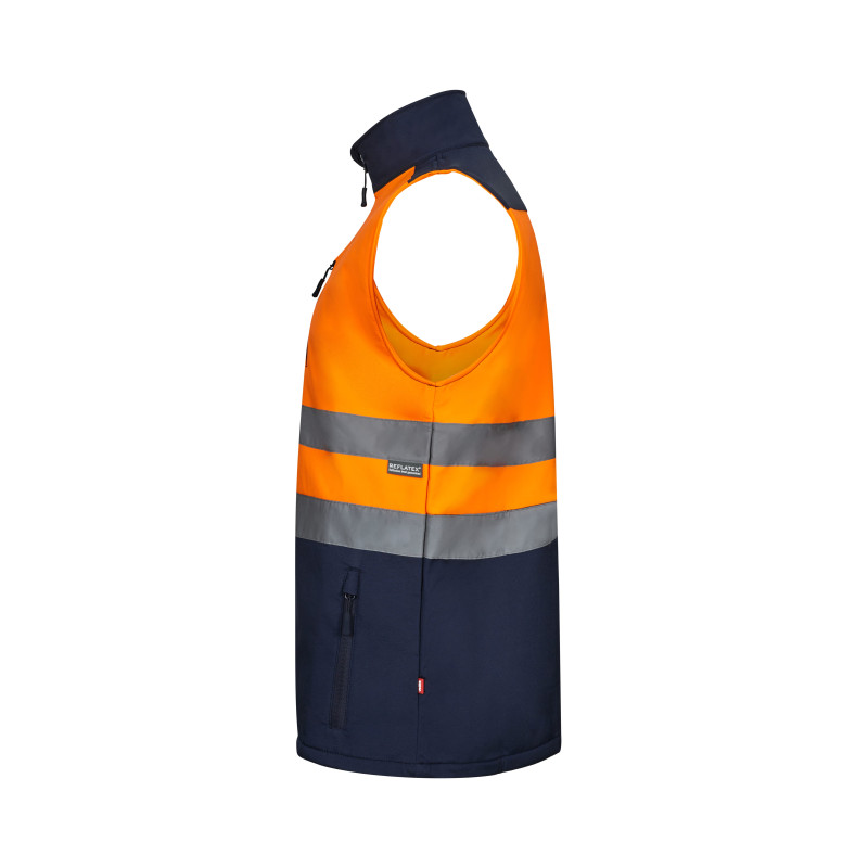 Colete Softshell Bicolor Velilla 305906 – Proteção e Mobilidade Profissional