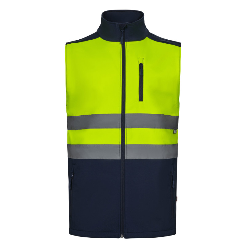 Colete Softshell Bicolor Velilla 305906 – Proteção e Mobilidade Profissional