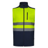 Colete Softshell Bicolor Velilla 305906 – Proteção e Mobilidade Profissional