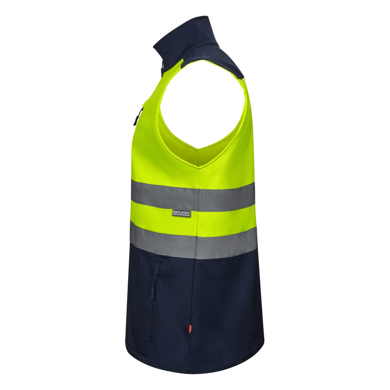 Colete Softshell Bicolor Velilla 305906 – Proteção e Mobilidade Profissional