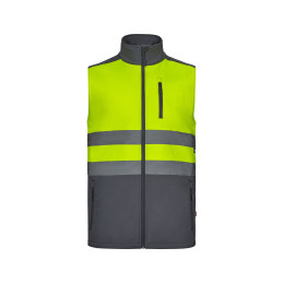 Colete Softshell Bicolor Velilla 305906 – Proteção e Mobilidade Profissional