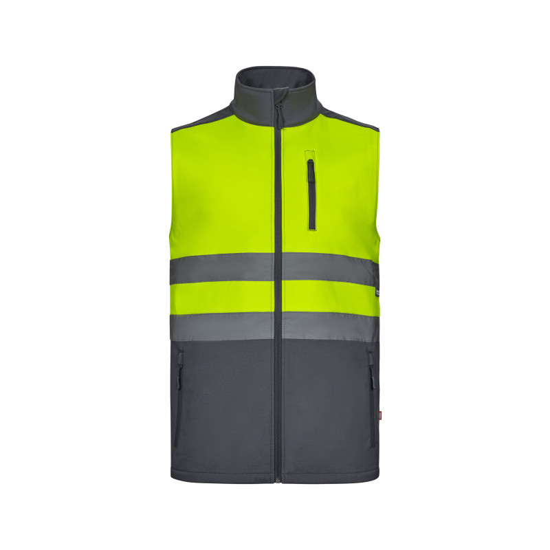 Colete Softshell Bicolor Velilla 305906 – Proteção e Mobilidade Profissional