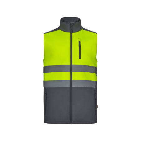 Colete Softshell Bicolor Velilla 305906 – Proteção e Mobilidade Profissional