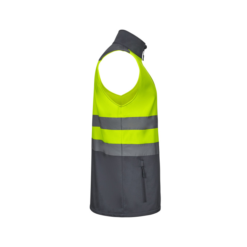 Colete Softshell Bicolor Velilla 305906 – Proteção e Mobilidade Profissional