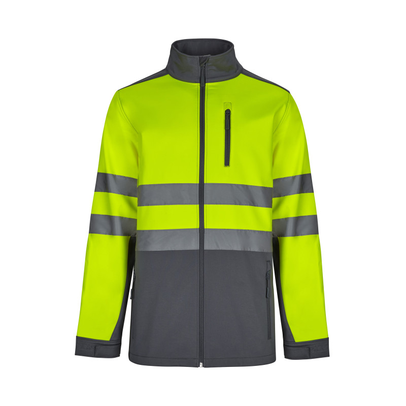 Casaco Softshell Bicolor Velilla 306006 – Resistente, Térmico e Profissional