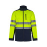 Casaco Softshell Bicolor Velilla 306006 – Resistente, Térmico e Profissional