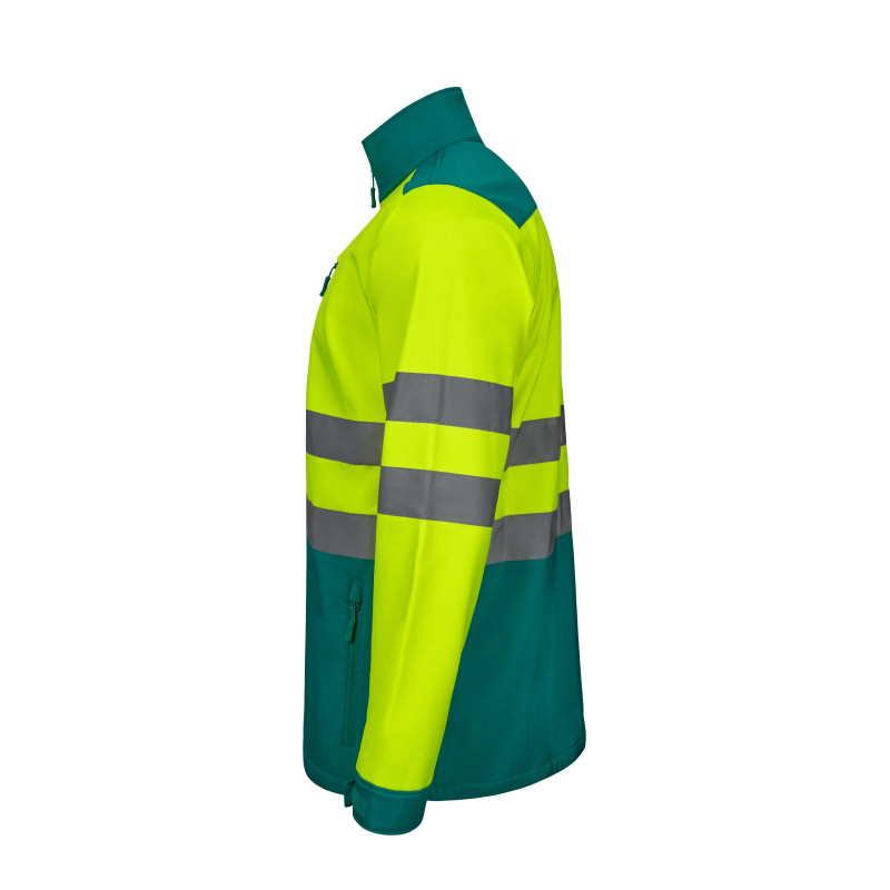 Casaco Softshell Bicolor Velilla 306006 – Resistente, Térmico e Profissional