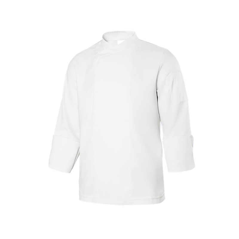 Jaleca de cozinha microfibra com costas Coolmax® manga comprida