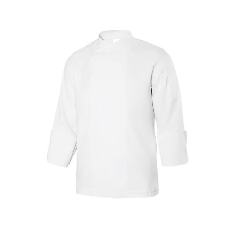 Jaleca de cozinha microfibra com costas Coolmax® manga comprida