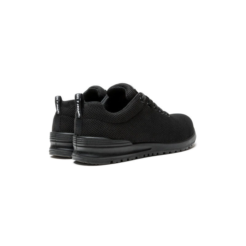 Sapato de Segurança Spezial Black Velilla 707007K – S1P ESD SRC Metal-Free, Biqueira 200 J