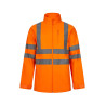 Casaco Soft Shell Alta Visibilidade Velilla 306005 – Impermeável, Respirável e Confortável para Trabalho