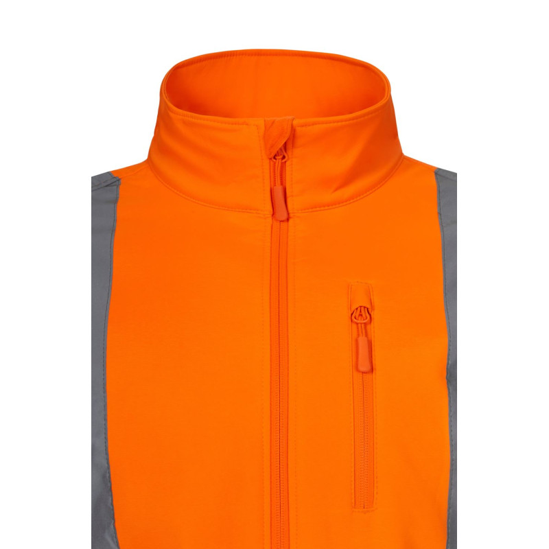 Softshell Alta Visibilidade Classe 3 | Respirável e Flexível EN 20471
