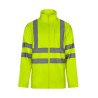 Casaco Soft Shell Alta Visibilidade Velilla 306005 – Impermeável, Respirável e Confortável para Trabalho