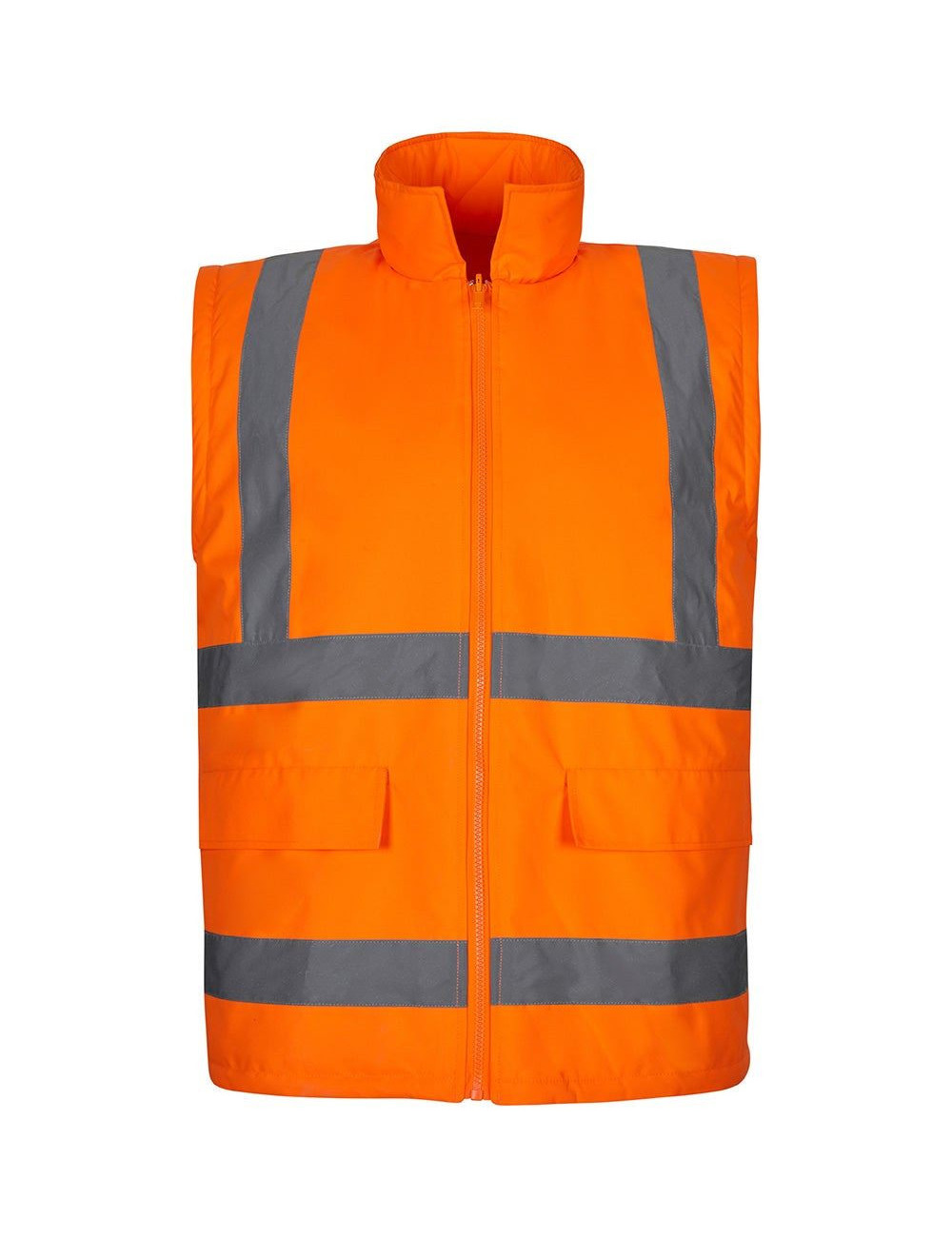 Parka Alta Visibilidade 4 em 1 Classe 3 | Impermeável EN 20471