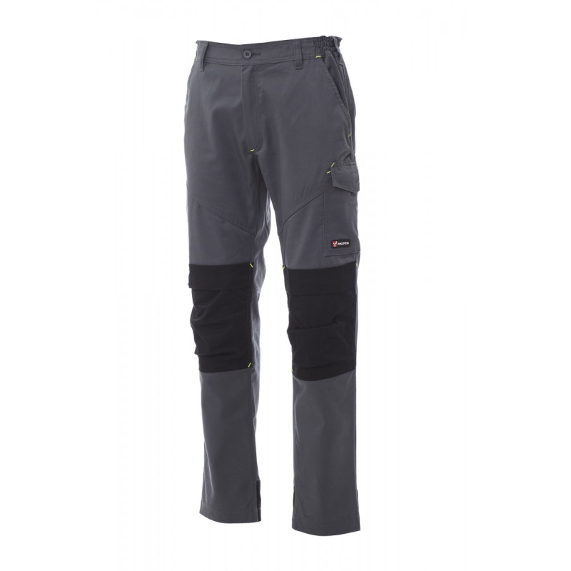 Calças de Trabalho com Bolsos para Joelheiras e Elasticidade Mecânica