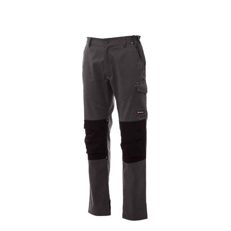 Calças de Trabalho com Bolsos para Joelheiras e Elasticidade Mecânica