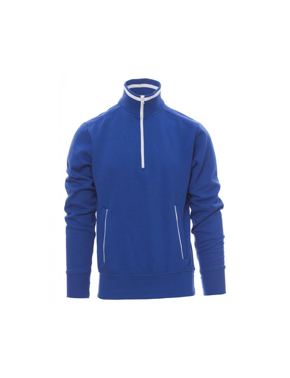 Camisola Homem com Meio Fecho Contrastante | Conforto e Estilo