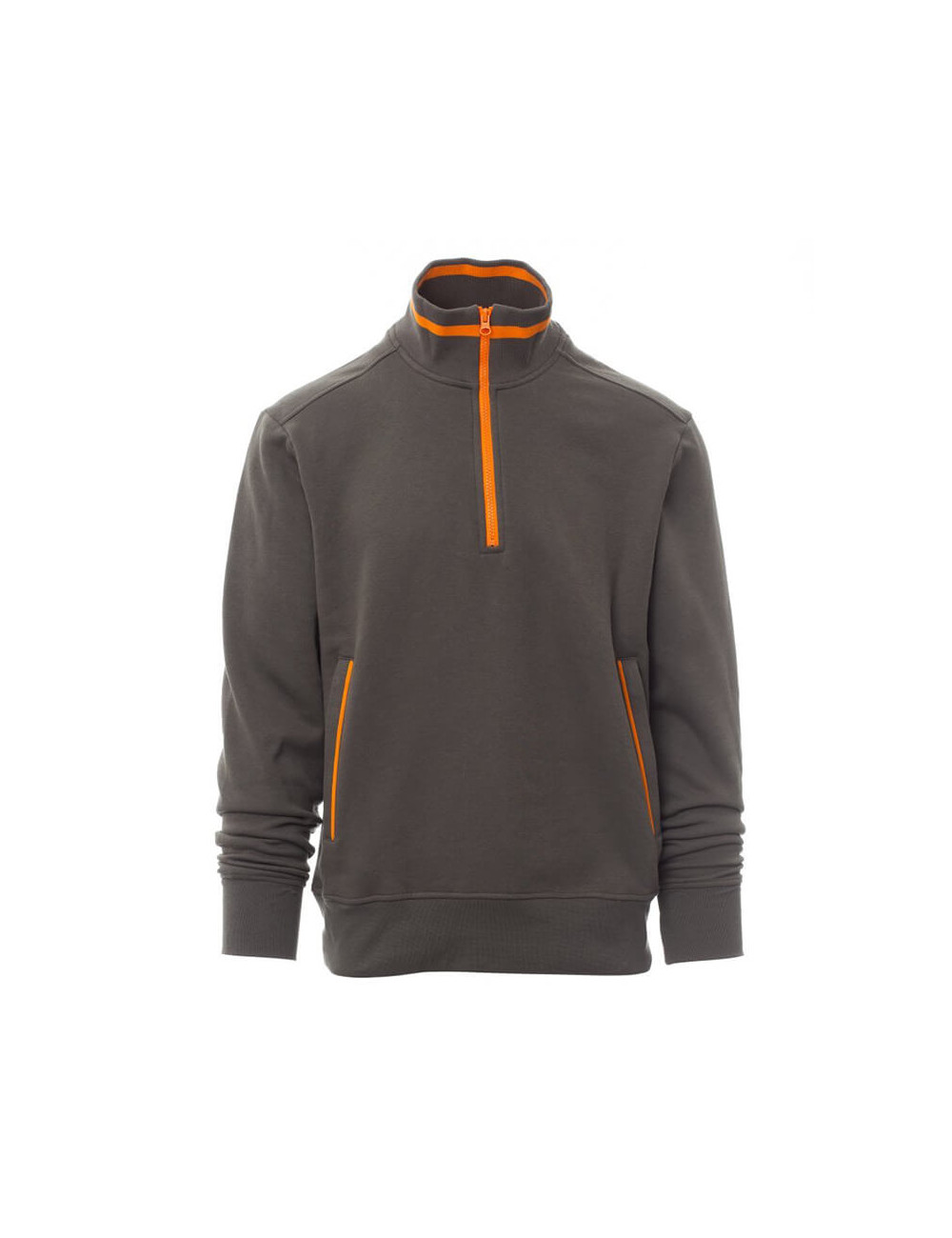 Camisola Homem com Meio Fecho Contrastante | Conforto e Estilo