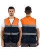 Colete Multi-Bolsos Refletor CL-05 Belcamp – Segurança e Praticidade