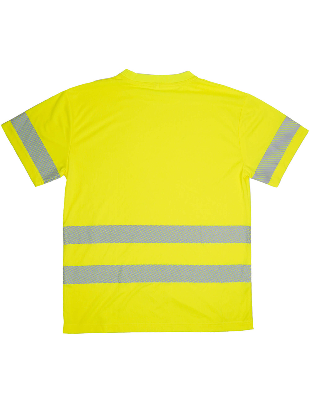 T-Shirt Alta Visibilidade Classe 2 | Bandas Segmentadas Elásticas