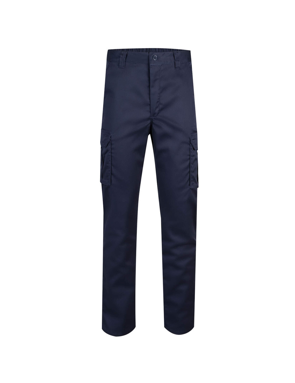Calças Stretch Forradas Multibolsos Slim Fit