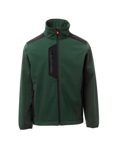 Softshell Profissional Bicolor 3 Camadas Impermeável WP 8000