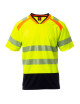 01014 - Amarelo fluor / Azul Marinho