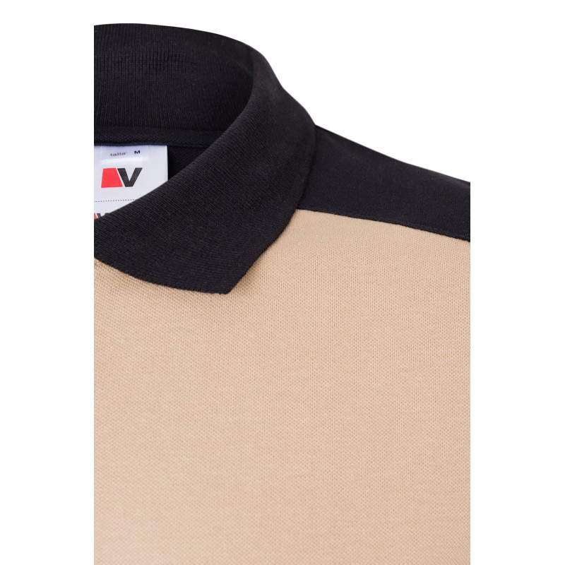 Pólo Stretch Bicolor – Conforto, Elasticidade e Estilo Profissional