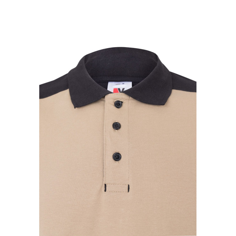 Pólo Stretch Bicolor – Conforto, Elasticidade e Estilo Profissional