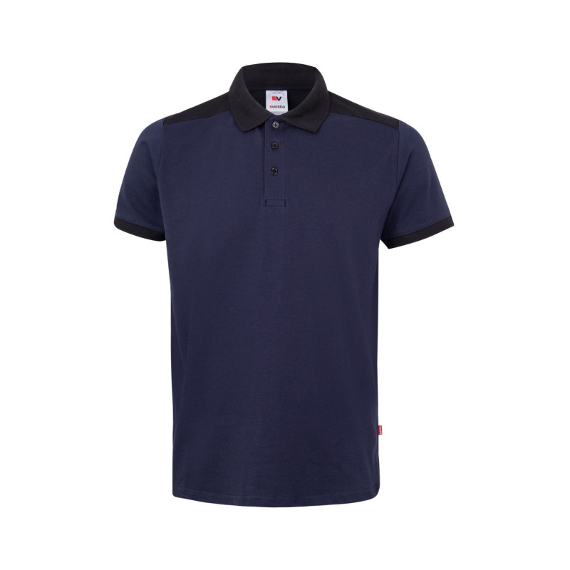 Pólo Stretch Bicolor – Conforto, Elasticidade e Estilo Profissional