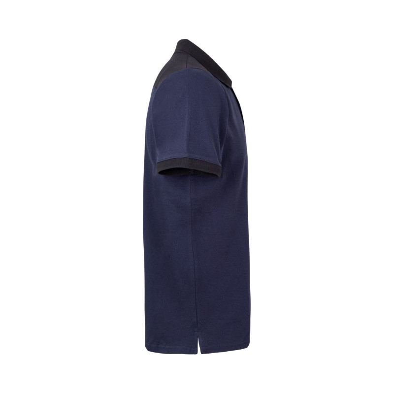 Pólo Stretch Bicolor – Conforto, Elasticidade e Estilo Profissional