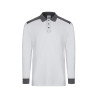Polo Stretch Bicolor de Manga Comprida – Conforto e Estilo Profissional