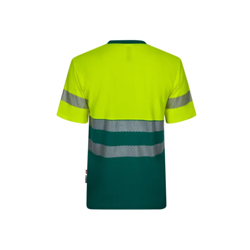 T-shirt Bicolor Velilla 305509 – Algodão Confortável e Profissional