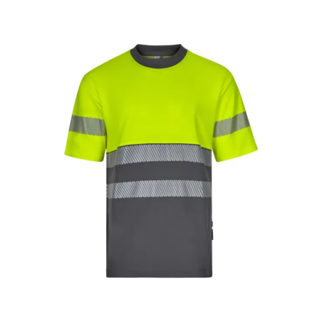 T-shirt Bicolor Velilla 305509 – Algodão Confortável e Profissional
