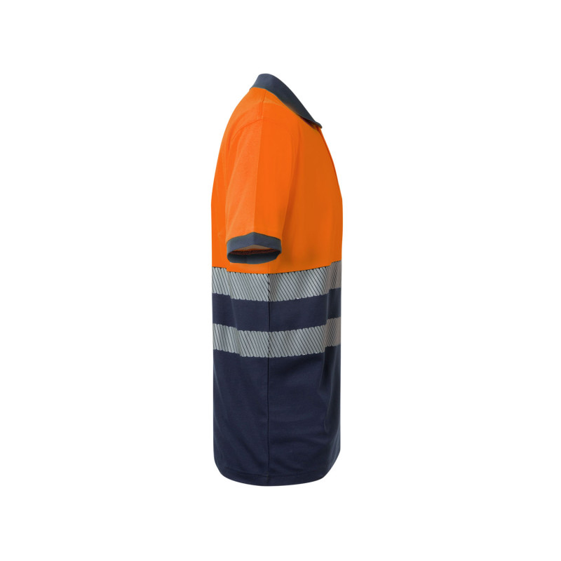 Polo Bicolor Velilla 305523 – Algodão Profissional e Confortável