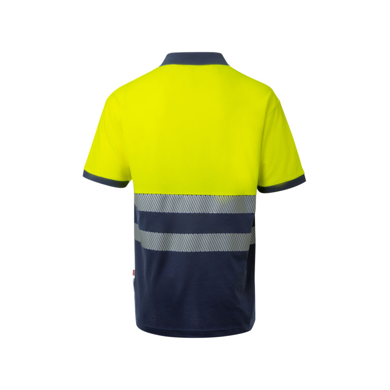 Polo Bicolor Velilla 305523 – Algodão Profissional e Confortável