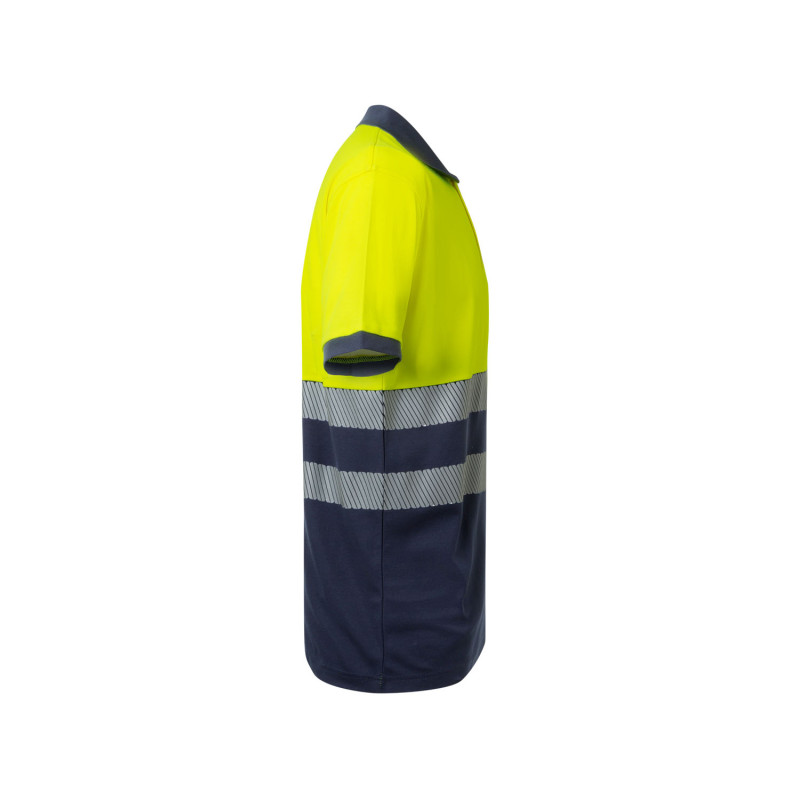 Polo Bicolor Velilla 305523 – Algodão Profissional e Confortável